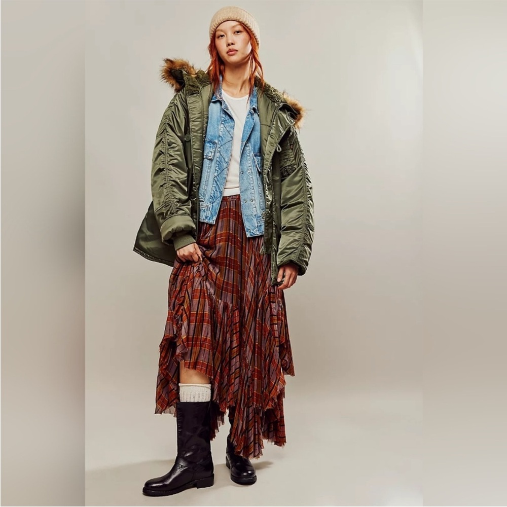 Free People Clover Maxi Skirt